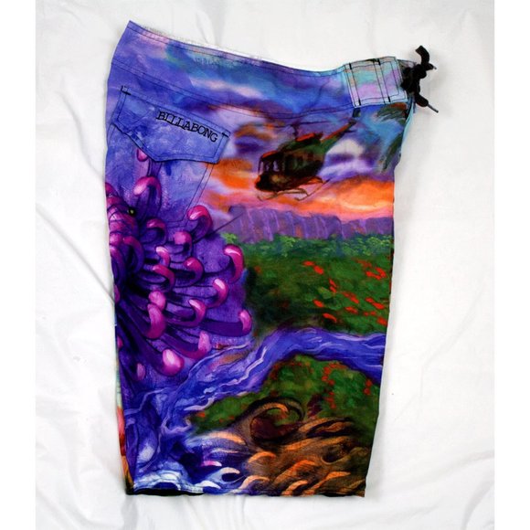 Billabong Mens Board Shorts Swim Trunks Surf Size 28 - Picture 3 of 5